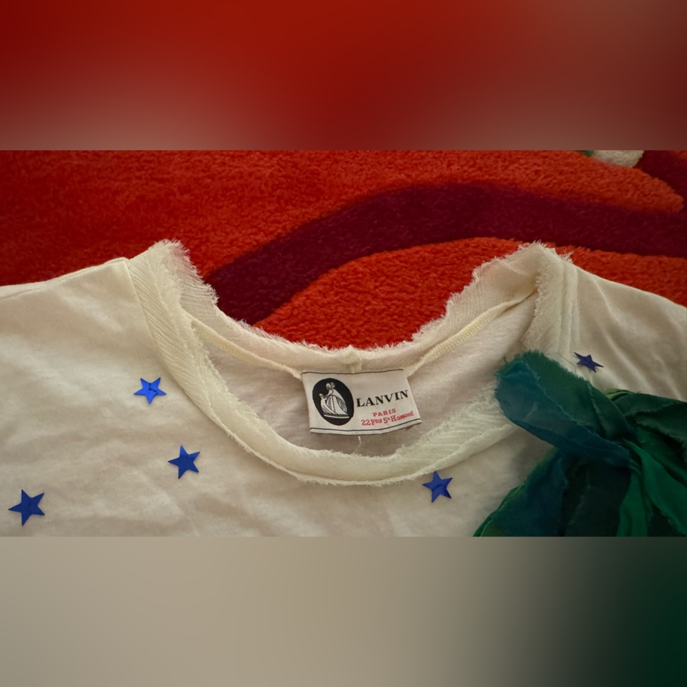 LANVIN T-shirt (runs bigger) - Picture 7 of 10